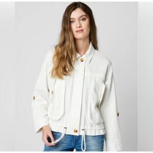 Blank NYC Great Catch Utility Jacket S